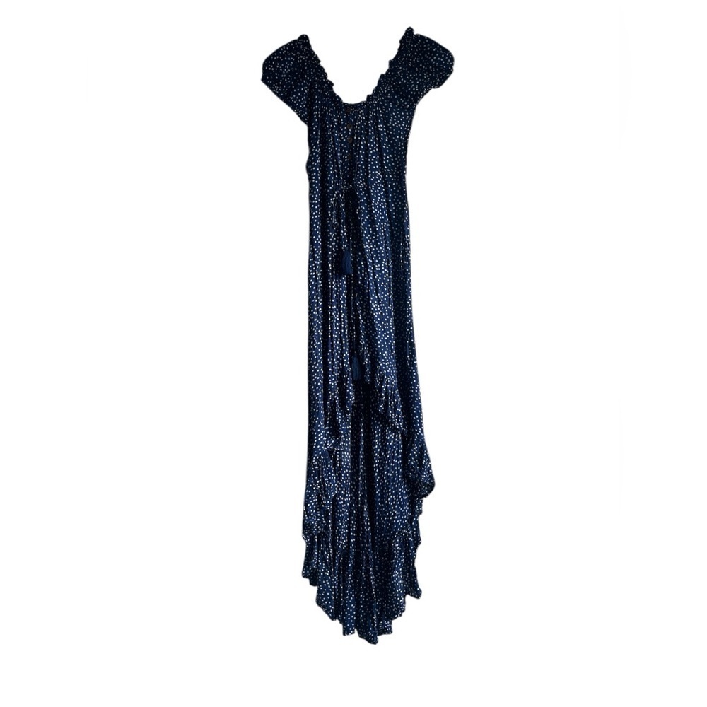 Tiare Hawaii Polka Dot Maxi Dress